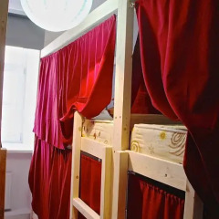 Хостел Фонтанка 22 Кровать в женском общем номере с двухъярусными кроватями фото 16