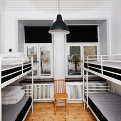 City BackPackers Hostel Кровать в общем номере с двухъярусной кроватью фото 20