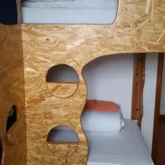 Отель Guest House Host O Morro Кровать в мужском общем номере с двухъярусными кроватями фото 12