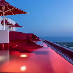 Art Hotel Santorini бассейн фото 2