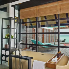 Отель Four Seasons Maldives At Kuda Huraa 5* Вилла с различными типами кроватей фото 3