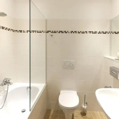 Отель Das Capri. Ihr Wiener Hotel Австрия, Вена - 11 отзывов об отеле, цены и фото номеров - забронировать отель Das Capri. Ihr Wiener Hotel онлайн ванная