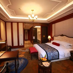 Shanghai Donghu Hotel 4* Улучшенный номер двуспальная кровать фото 3