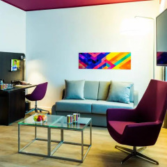 Отель Park Inn Central Tallinn 4* Люкс с различными типами кроватей фото 5