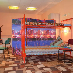 Stop-Hostel Кровать в мужском общем номере с двухъярусными кроватями фото 3