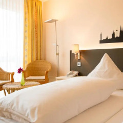 Hotel Drei Kronen 3* Стандартный номер с различными типами кроватей фото 30
