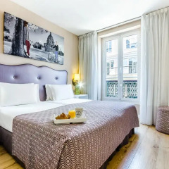Отель Exe Paris centre 3* Стандартный номер с различными типами кроватей фото 3