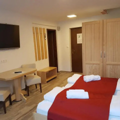 Отель Gasperin Bohinj 3* Стандартный семейный номер с двуспальной кроватью фото 3