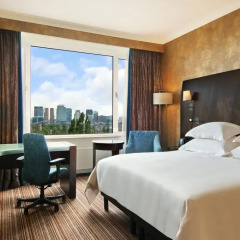 Hilton Amsterdam Hotel 5* Номер Делюкс с двуспальной кроватью фото 3