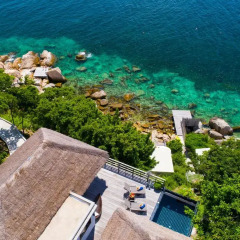 Отель Cape Shark Pool Villas 4* Вилла с различными типами кроватей фото 27