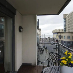 Апартаменты City Apartment балкон