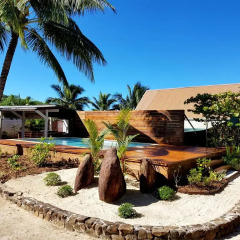 Отель Villa Moana by Tahiti Homes Французская Полинезия, Муреа - отзывы, цены и фото номеров - забронировать отель Villa Moana by Tahiti Homes онлайн бассейн фото 3