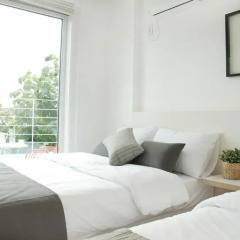 Отель The Mei Haus Hongdae 3* Студия с различными типами кроватей фото 5