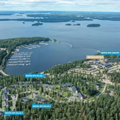 Отель Imatra Spa Sport Camp Финляндия, Иматра - 6 отзывов об отеле, цены и фото номеров - забронировать отель Imatra Spa Sport Camp онлайн пляж фото 2