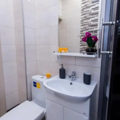 Гостиница Sunny Svetlogorsk 19 в Светлогорске отзывы, цены и фото номеров - забронировать гостиницу Sunny Svetlogorsk 19 онлайн Светлогорск ванная фото 2