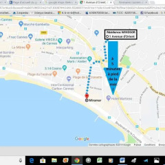 Отель Azur Cannes Le Romanesque городской автобус