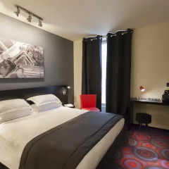 Отель Hôtel Helussi 3* Стандартный номер с различными типами кроватей фото 5