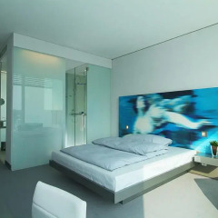 Отель INNSIDE by Meliá München Parkstadt Schwabing 4* Стандартный номер разные типы кроватей фото 2
