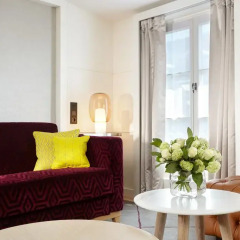 Отель Hôtel Opéra Richepanse 4* Люкс с различными типами кроватей фото 15