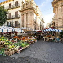 Отель La Finestra sul Mercato in centro a Palermo Италия, Палермо - отзывы, цены и фото номеров - забронировать отель La Finestra sul Mercato in centro a Palermo онлайн приотельная территория