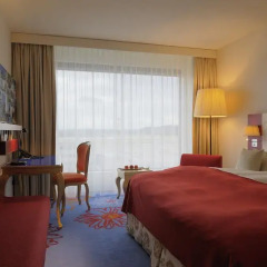 Radisson Blu Hotel Zurich Airport 4* Стандартный номер с различными типами кроватей фото 3