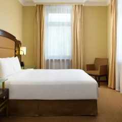 Гостиница Hilton Москва Ленинградская 5* Представительский номер с различными типами кроватей фото 13