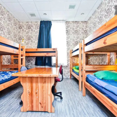 Хостел Наполеон Кровать в общем номере с двухъярусной кроватью фото 17
