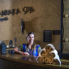 Отель Bambara Hotel Premium Венгрия, Силвашварад - отзывы, цены и фото номеров - забронировать отель Bambara Hotel Premium онлайн интерьер отеля фото 3