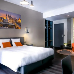 Atlas Hotel Brussels 3* Стандартный номер с двуспальной кроватью