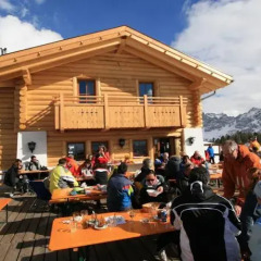 Отель Rifugio Baita Cuz Долина Валь-ди-Фасса питание фото 3