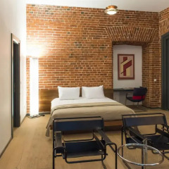 Дизайн-отель Brick 4* Люкс с различными типами кроватей фото 22