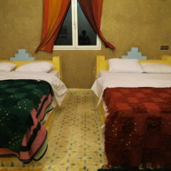 Отель Kasbah Le Berger, Au Bonheur des Dunes Марокко, Мерзуга - отзывы, цены и фото номеров - забронировать отель Kasbah Le Berger, Au Bonheur des Dunes онлайн комната для гостей фото 3