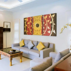 Отель Two Villas Holiday Oriental Style Layan Beach 4* Вилла с различными типами кроватей фото 20
