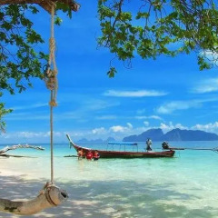 Отель Amada Cara Bungalow Ланта приотельная территория