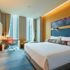 Отель Aloft Seoul Gangnam 4* Стандартный номер с различными типами кроватей фото 6
