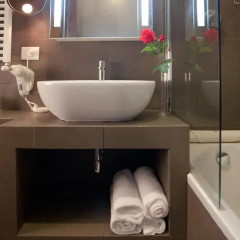 Отель Aldrovandi Residence City Suites 4* Улучшенная студия с различными типами кроватей фото 12