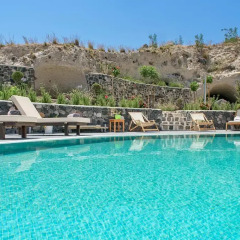 Отель Mantilida Villa Греция, Остров Санторини - отзывы, цены и фото номеров - забронировать отель Mantilida Villa онлайн бассейн фото 2