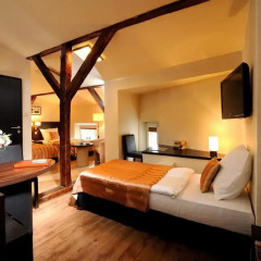 Отель Spatz Aparthotel 3* Стандартный номер с различными типами кроватей фото 10