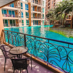 Отель Atlantis Condo Jomtien Pattaya By New Паттайя балкон
