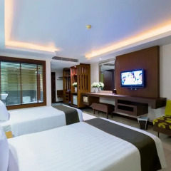 Отель Thanthip Beach Resort 3* Номер Делюкс с двуспальной кроватью фото 3