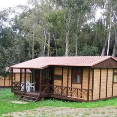 Отель Lisboa Camping Бунгало с различными типами кроватей фото 10