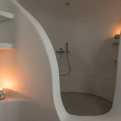 Отель Sensation Villa - by Senses Collection Греция, Остров Санторини - отзывы, цены и фото номеров - забронировать отель Sensation Villa - by Senses Collection онлайн ванная