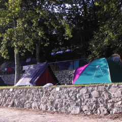 Отель Camping Rio Purón парковка