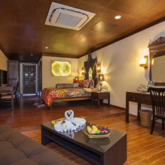 Отель Tropica Bungalow Resort 3* Семейный номер Делюкс с различными типами кроватей фото 13
