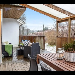 Отель Landvetter BnB Швеция, Харрида - отзывы, цены и фото номеров - забронировать отель Landvetter BnB онлайн балкон
