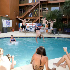 Отель Las Vegas Hostel США, Лас-Вегас - отзывы, цены и фото номеров - забронировать отель Las Vegas Hostel онлайн бассейн фото 3