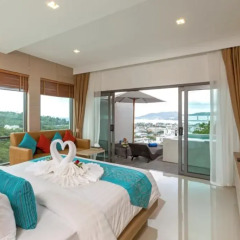 Отель Patong Bay Hill Resort 4* Люкс с двуспальной кроватью фото 7