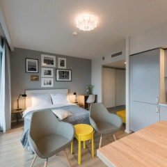 Отель EXCLUSIVE Aparthotel Улучшенные апартаменты с 2 отдельными кроватями фото 18
