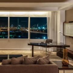 Отель InterContinental Dubai Festival City 5* Номер Делюкс с различными типами кроватей фото 6