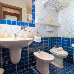 Отель Residence Blu Mediterraneo ванная